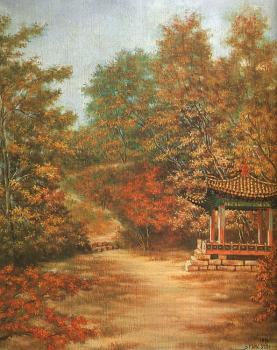 Byun Shi Ji : An Arbor in Autumn